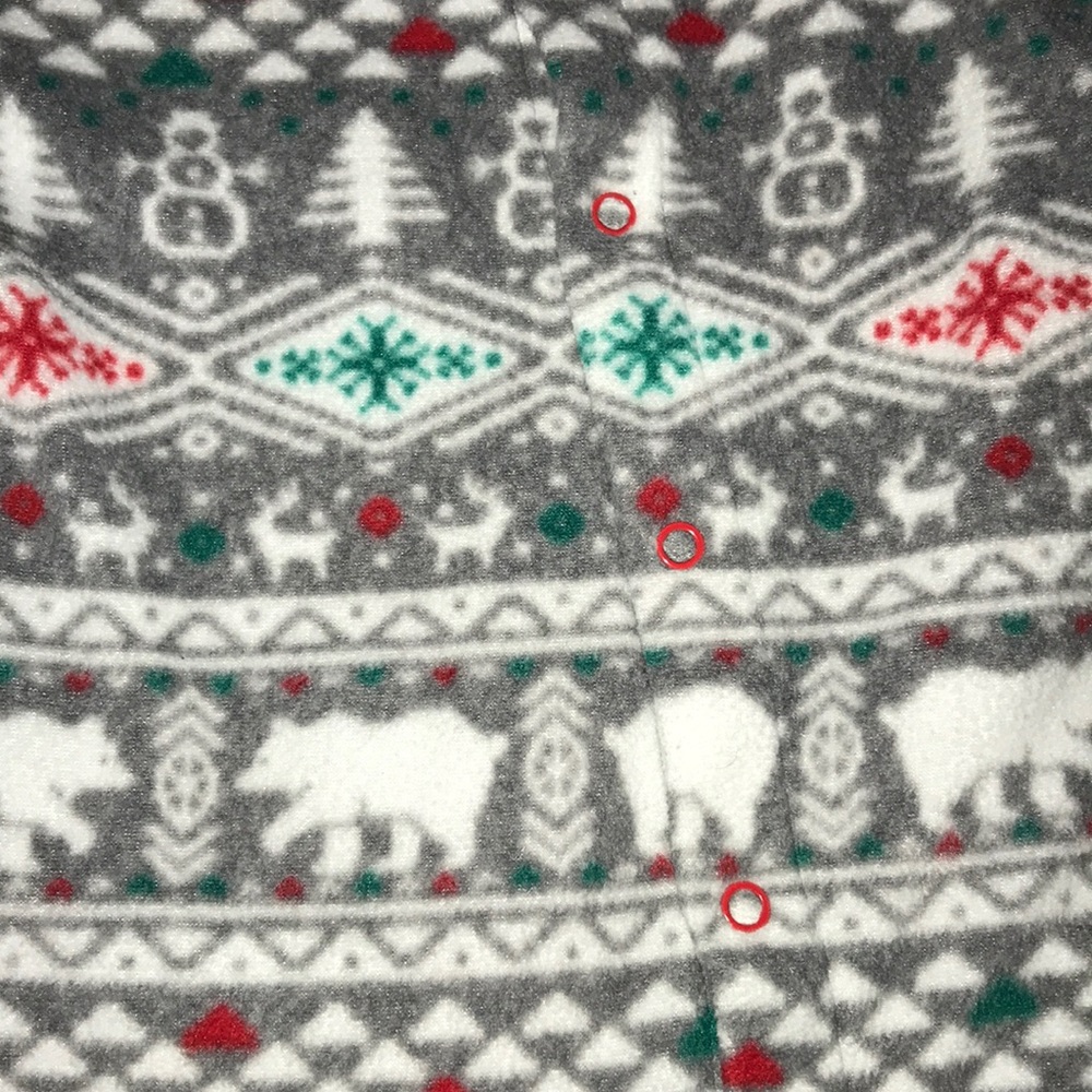 Fleece Winter PJs - Picture 2 of 3